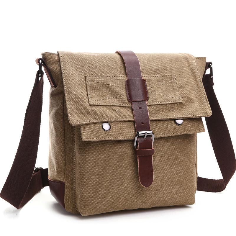 Korean Style Fashion Casual Canvas Practical Messenger Bag
