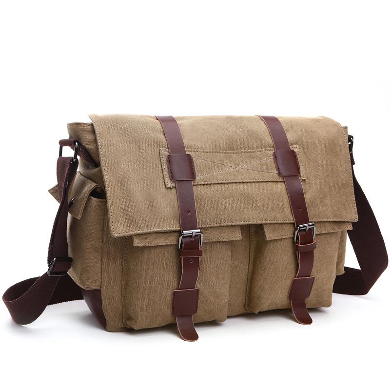 Korean Style Fashion Casual Canvas Practical Messenger Bag