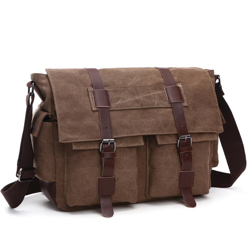Korean Style Fashion Casual Canvas Practical Messenger Bag