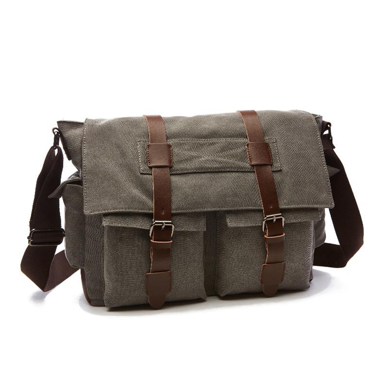 Korean Style Fashion Casual Canvas Practical Messenger Bag