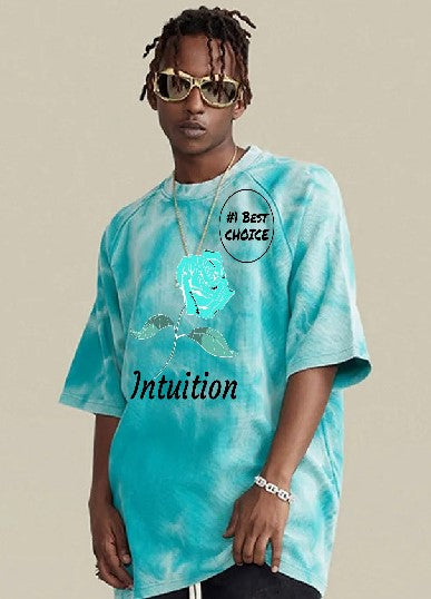 Unisex Streetwear Tie Dye Graphic Tee